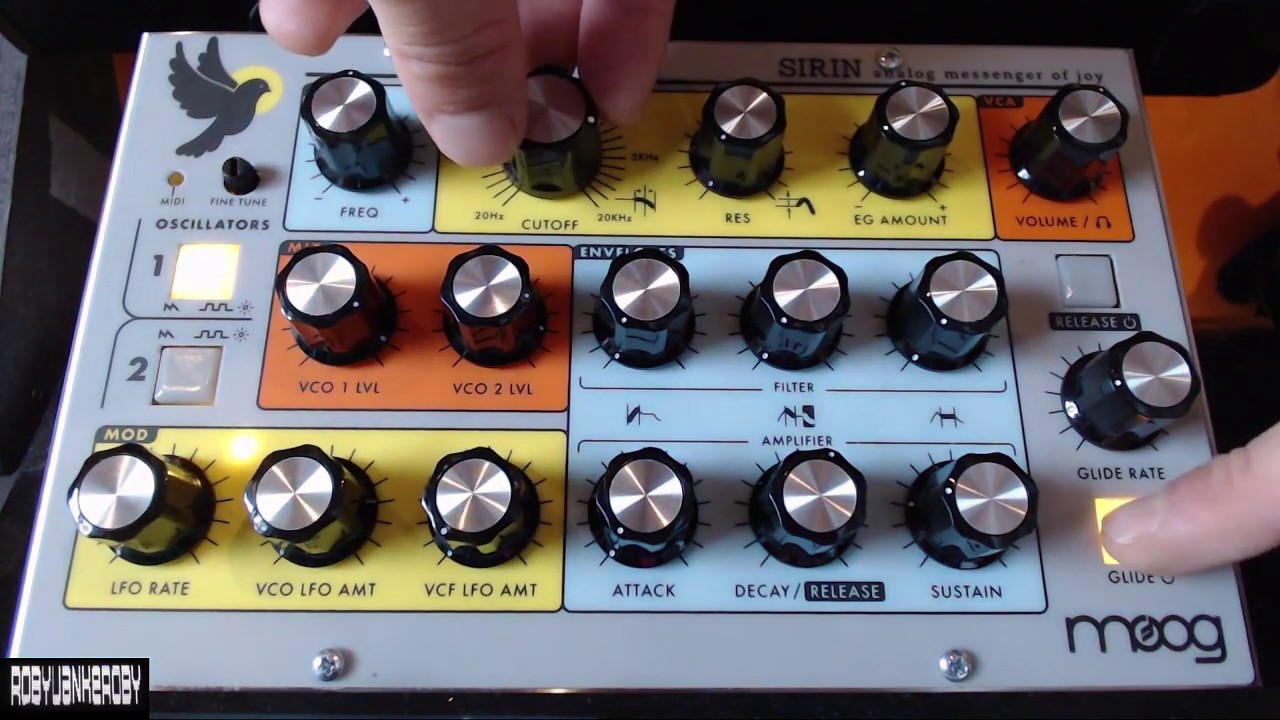 Moog Sirin Presets & Sounds - YouTube