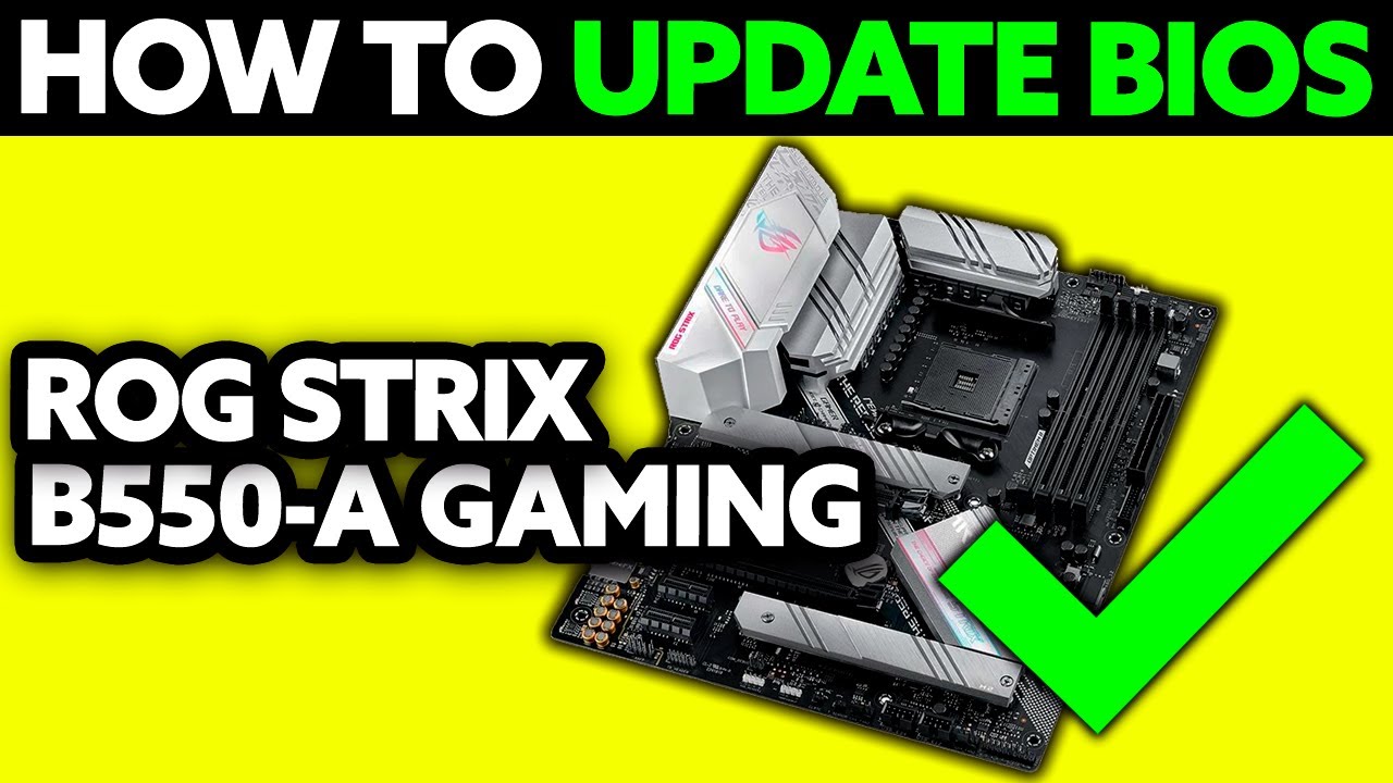 How To Update BIOS ROG Strix B550-A GAMING (2025) - Step by Step