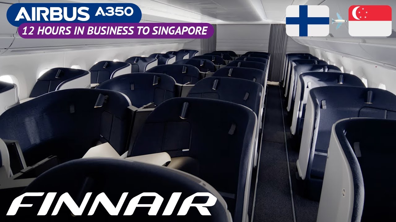 LONG HAUL Finnair A350-900 NEW Business Class review from Helsinki
