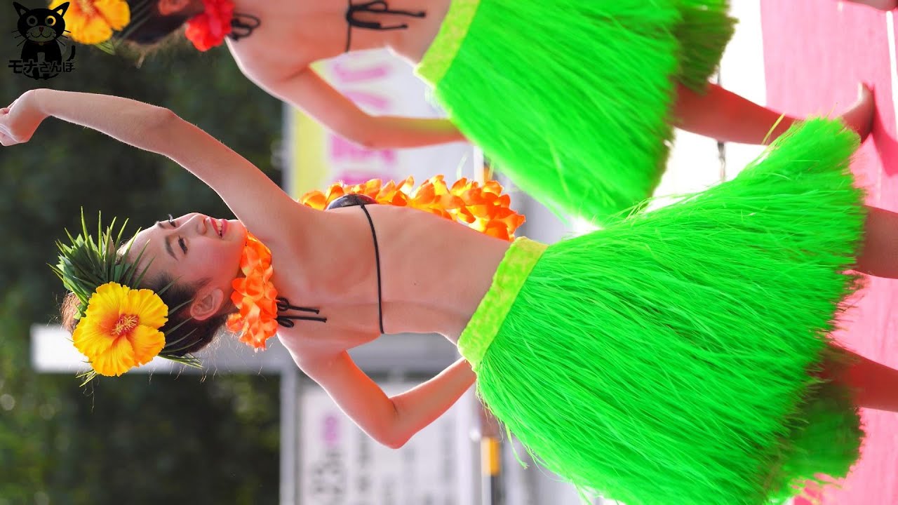 美女のタヒチアンダンス②（Blix Dance School）／ダンスカーニバル