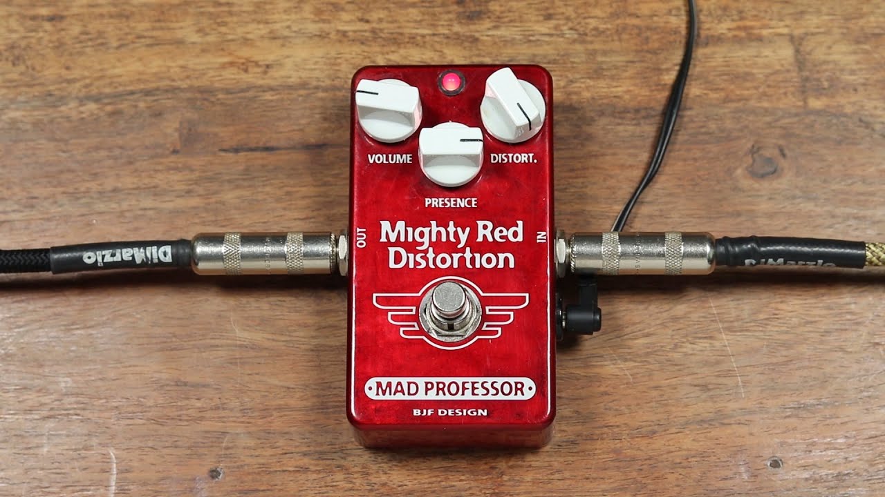 Mad Professor Mighty Red Distortion - YouTube