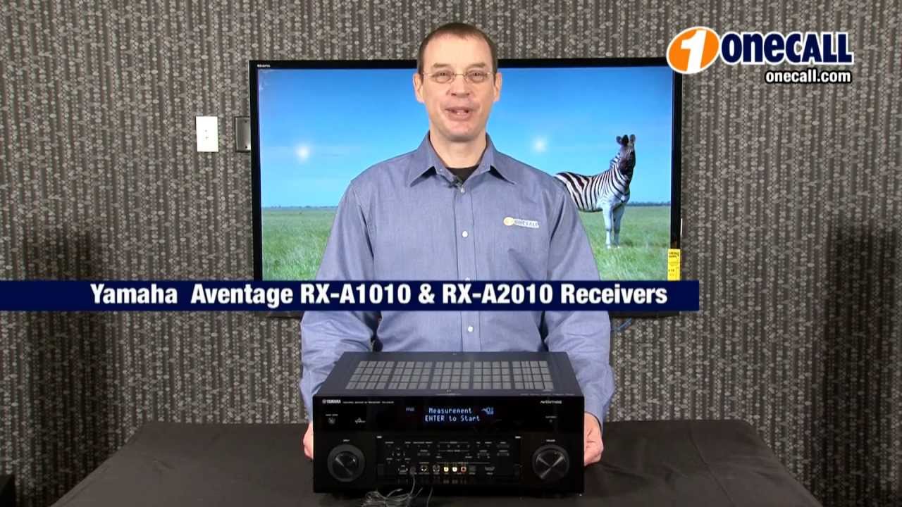 Closer Look: Yamaha Aventage RX-A1010 & RX-A2010 Receivers - YouTube