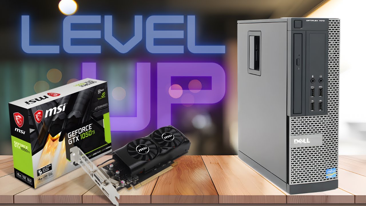 Installing an MSI GTX 1050 ti low profile in a Dell Optiplex 7010