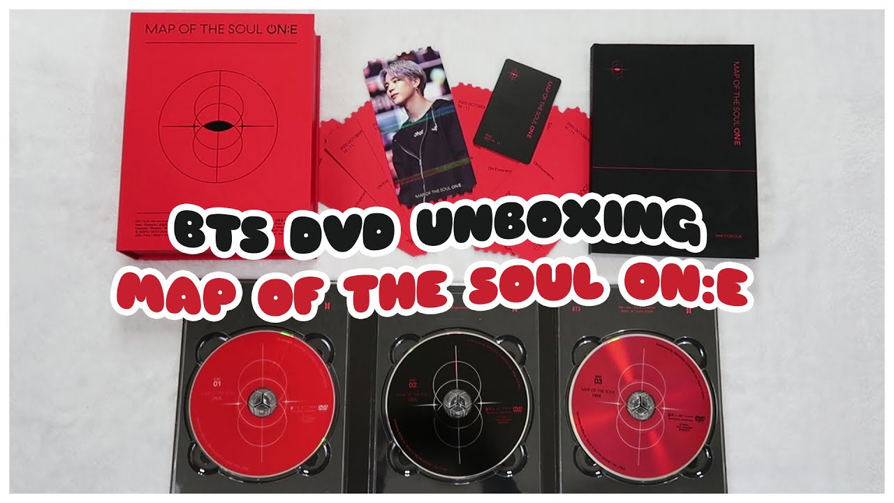 ✨ BTS MAP OF THE SOUL ON:E DVD UNBOXING + PHOTOBOOK FLIP THROUGH