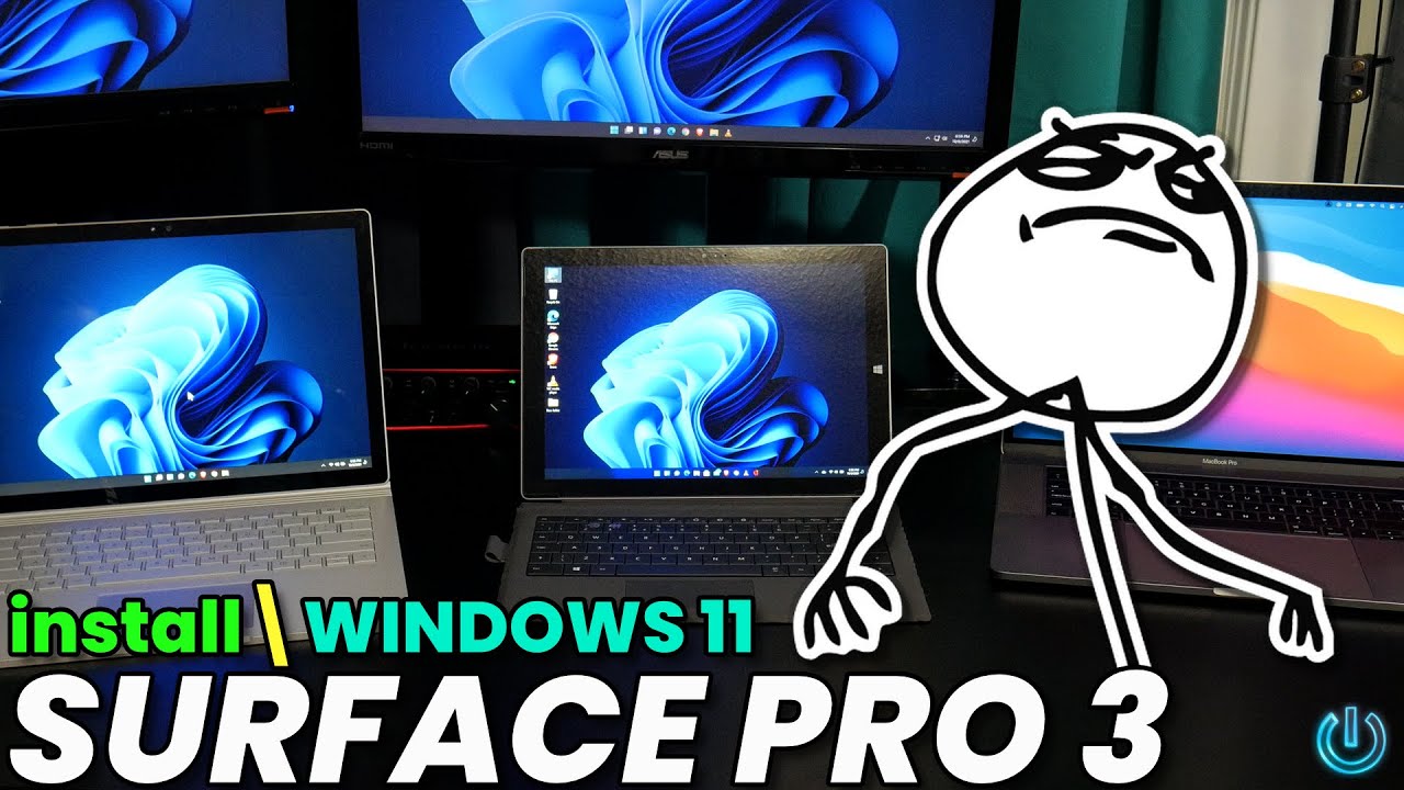 How to update a Surface Pro 3 to WINDOWS 11 🔥 - YouTube