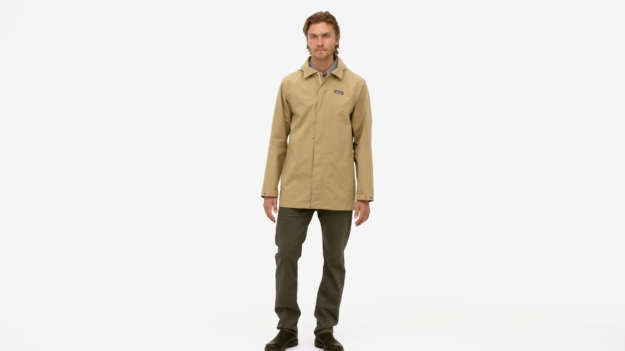 メンズ・シティ・ストーム・レイン・パーカ：パタゴニア - YouTube
