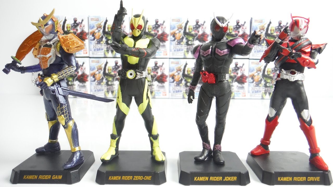 HG仮面ライダー NEW EDITION Vol.01 全4種 開封 仮面ライダーゼロワン