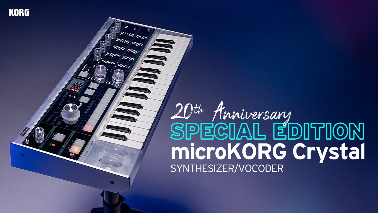 microKORG Crystal - SYNTHESIZER/VOCODER | KORG (USA)