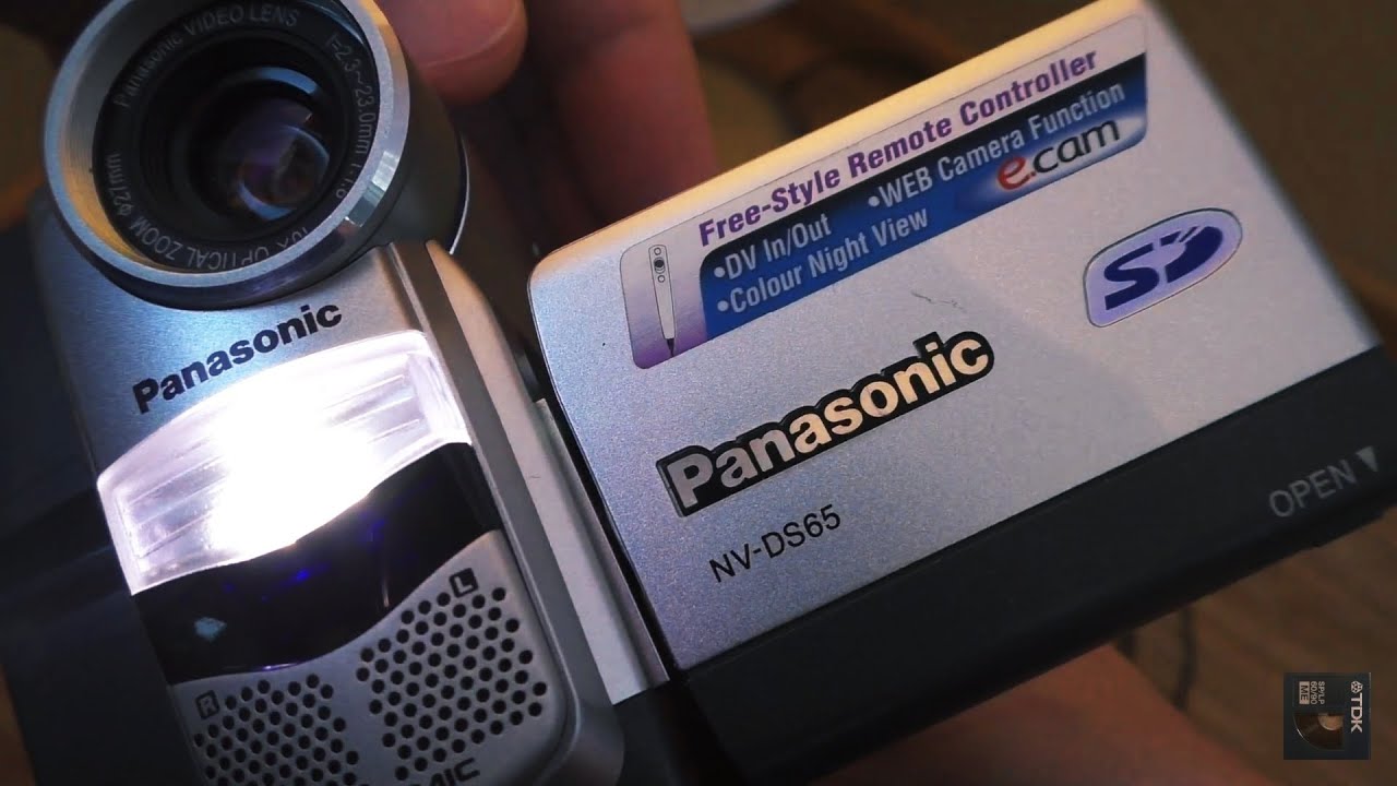 📹📼 Panasonic NV-DS65EN (2003) mini dv - YouTube