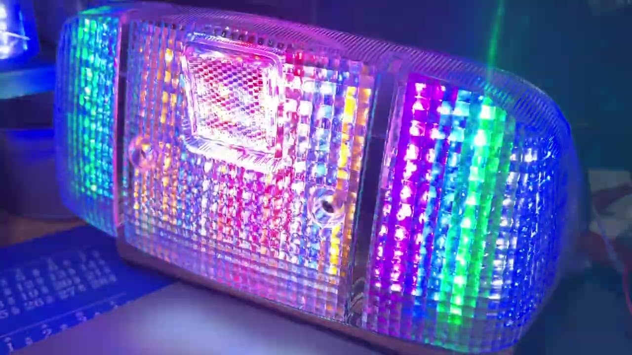 CBX400F 流れるテール 流星テール 新リレー - YouTube