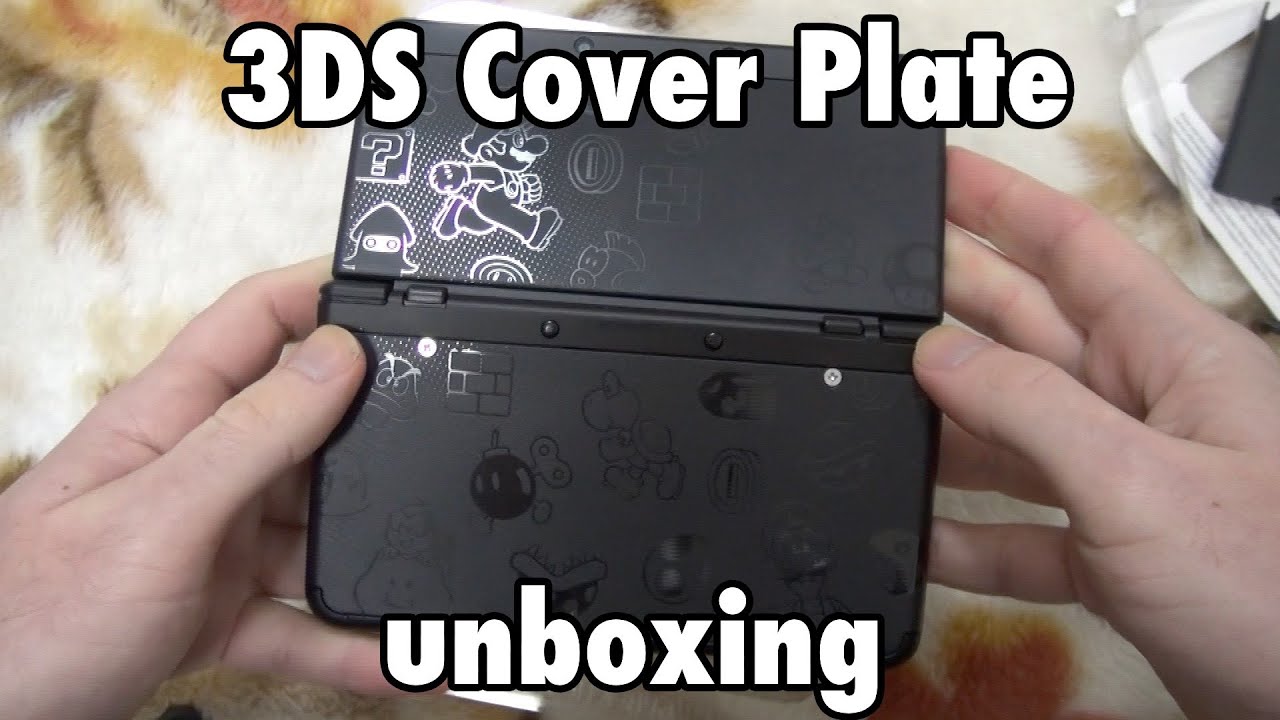 New Nintendo 3DS Cover Plate No. 005 unboxing 任天土 きせかえ
