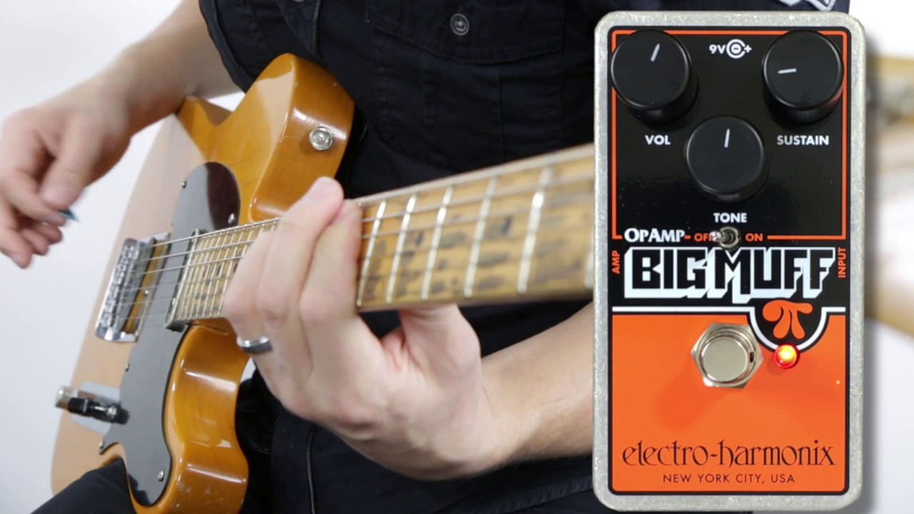 Electro-Harmonix Op-Amp Big Muff Pi Distortion/Sustainer - YouTube