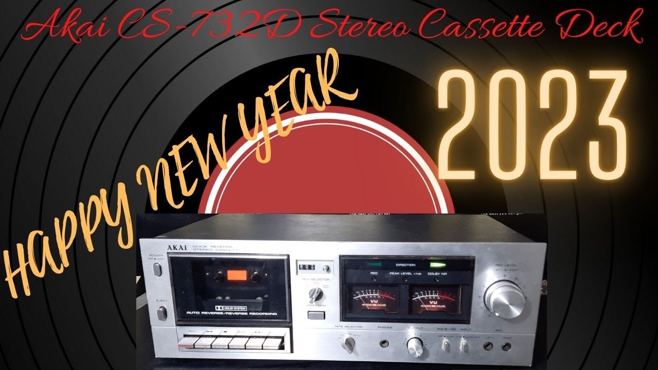 Akai CS-732D Stereo Cassette Deck How To Use Price And Connection
