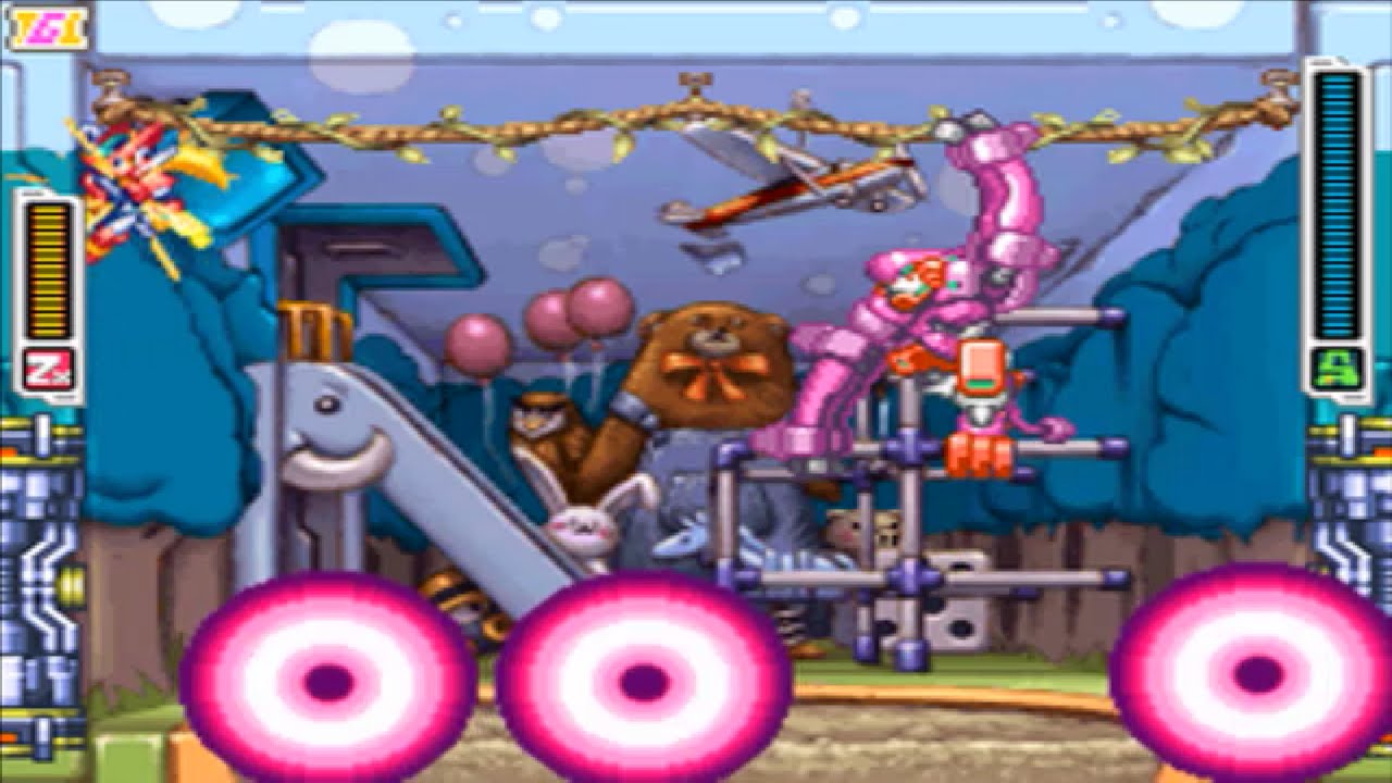 Mega Man ZX (Hard) 8th Area H Battle with Purpuril - YouTube