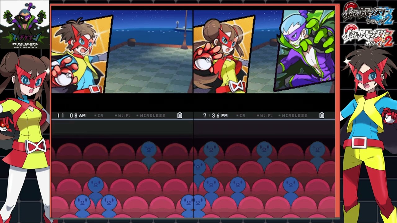 ポケモンBW2】ハチクマン シリーズ【ポケウッド】 - YouTube