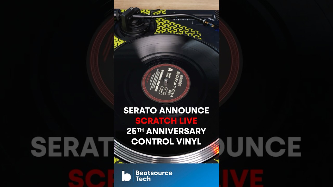 Serato Announce 25th Anniversary Scratch Live Control Vinyl