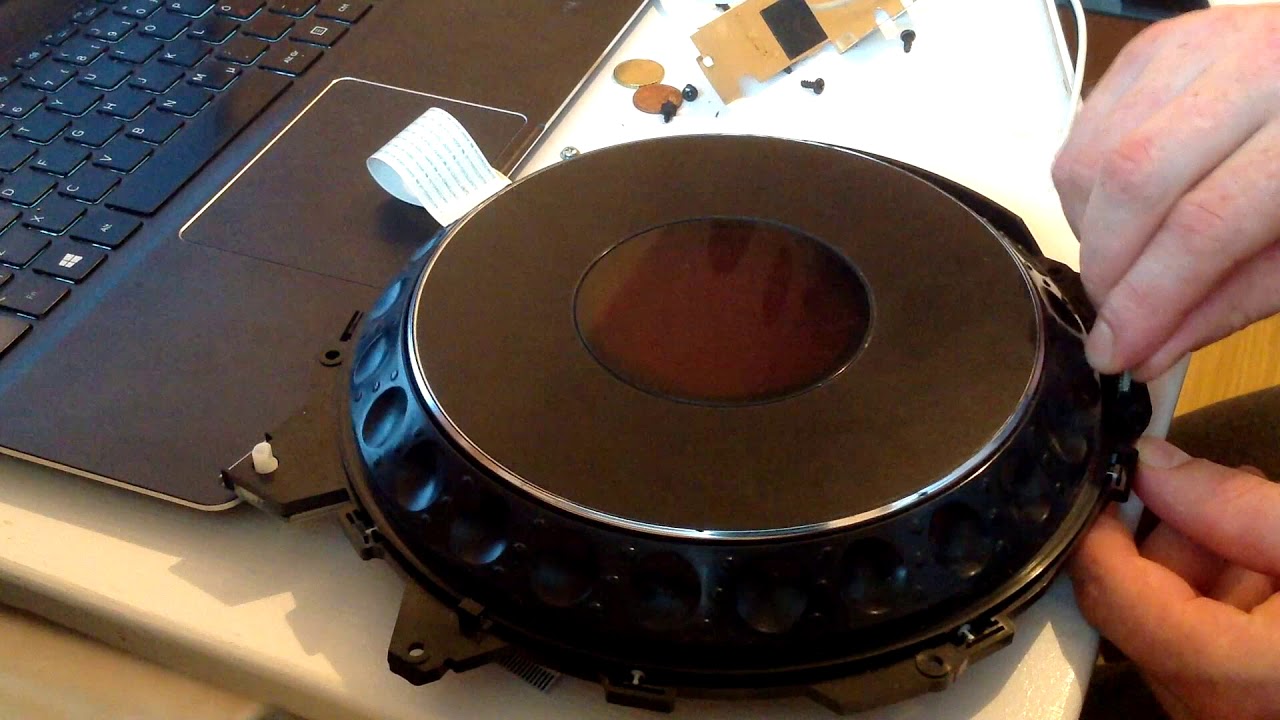 Pioneer CDJ 1000MK3 jog wheel spin problem fix . - YouTube