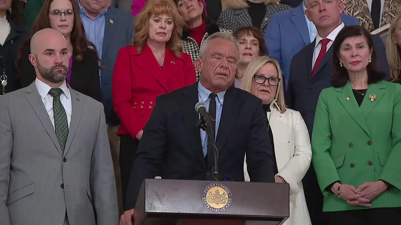 LIVE: RFK Jr. rallies at state capitol as part of 'Make America