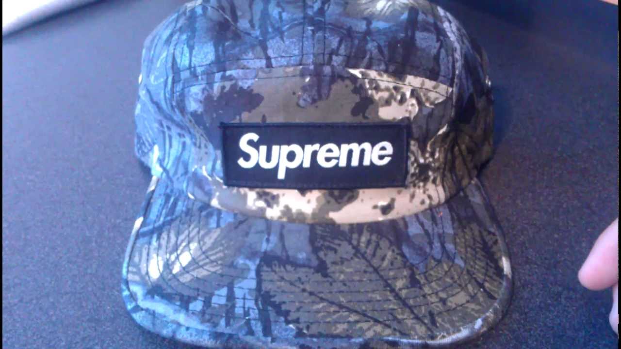 Supreme Real Tree Black Camp Cap Review Fall Winter 2011 Black Box