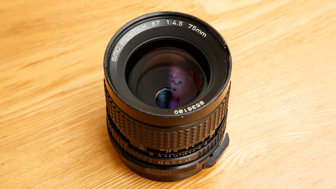 Pentax 67 75 mm f/4.5 lens review - YouTube
