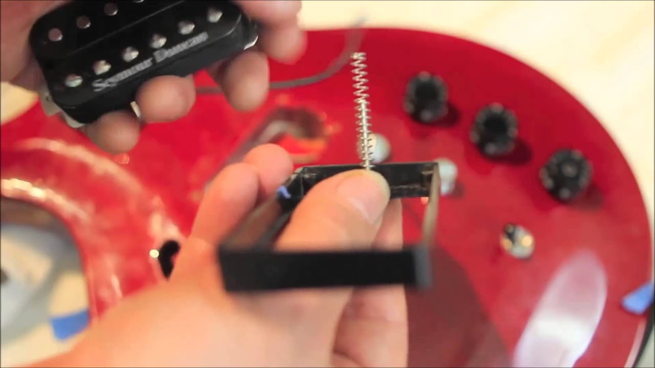 ギター・ピックアップの交換方法 - YouTube