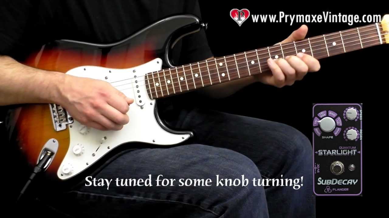 SubDecay Starlight Quantum Flanger - YouTube
