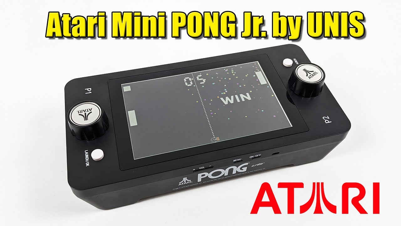 Atari Mini PONG Jr. by UNIS First Look - YouTube