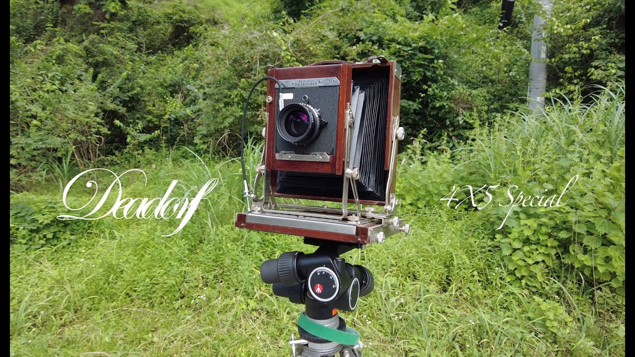 Large Format : Deardorff 4x5 Special / VX125 / 6X17 - YouTube