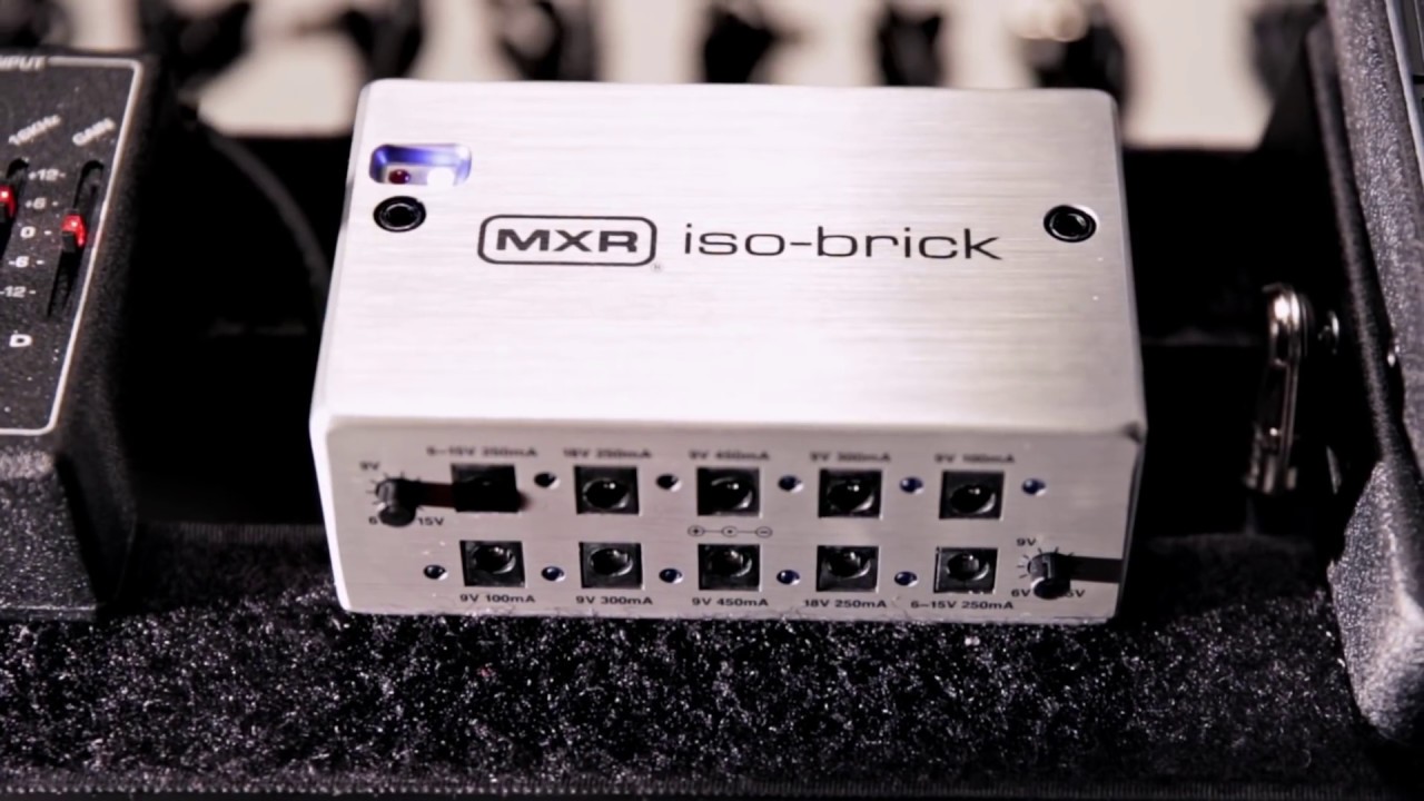 MXR Iso-Brick Power Supply - YouTube