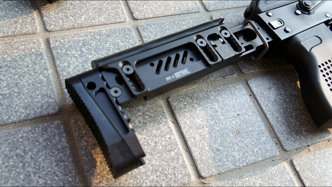 AKカスタムストック】Zenit PT-1ストック レプリカ - YouTube