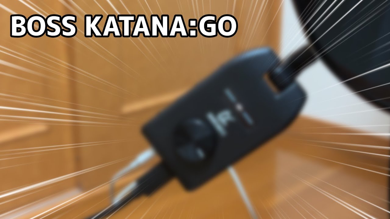 BOSS KATANA:GOを買ったので紹介！ - YouTube