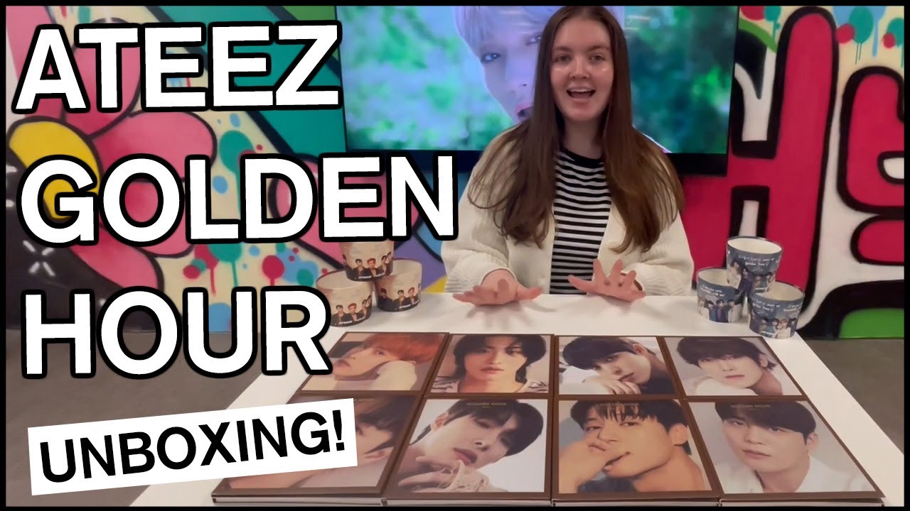 ATEEZ / Golden Hour | hmv Exclusive Album Unboxing! | #KPOP - YouTube