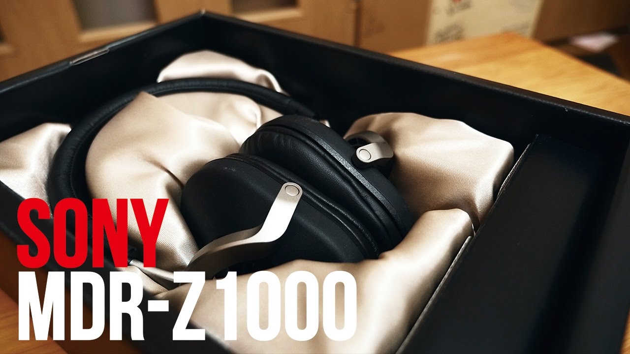 ソニーの最上位モニターヘッドホン、Z1000をついに購入。 / SONY MDR