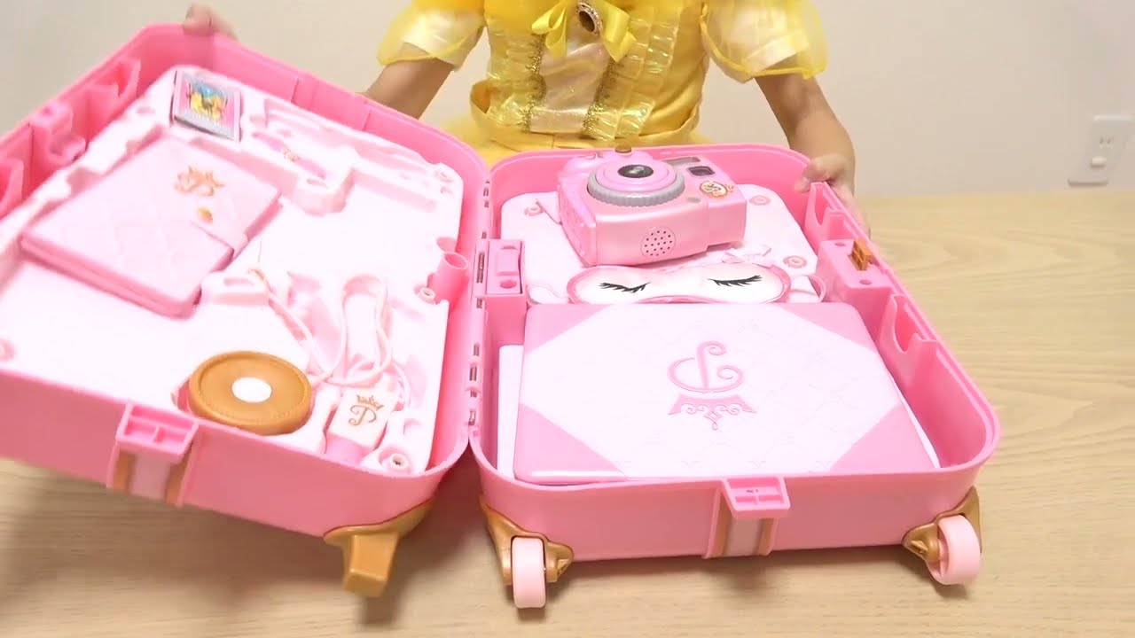 Disney Princess Style Collection Travel Suitcase Play Set - YouTube