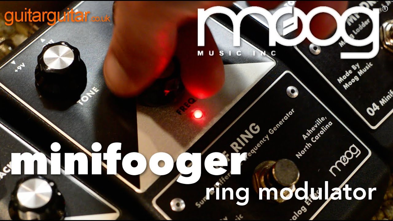 Moog Minifooger Ring Modulator - YouTube