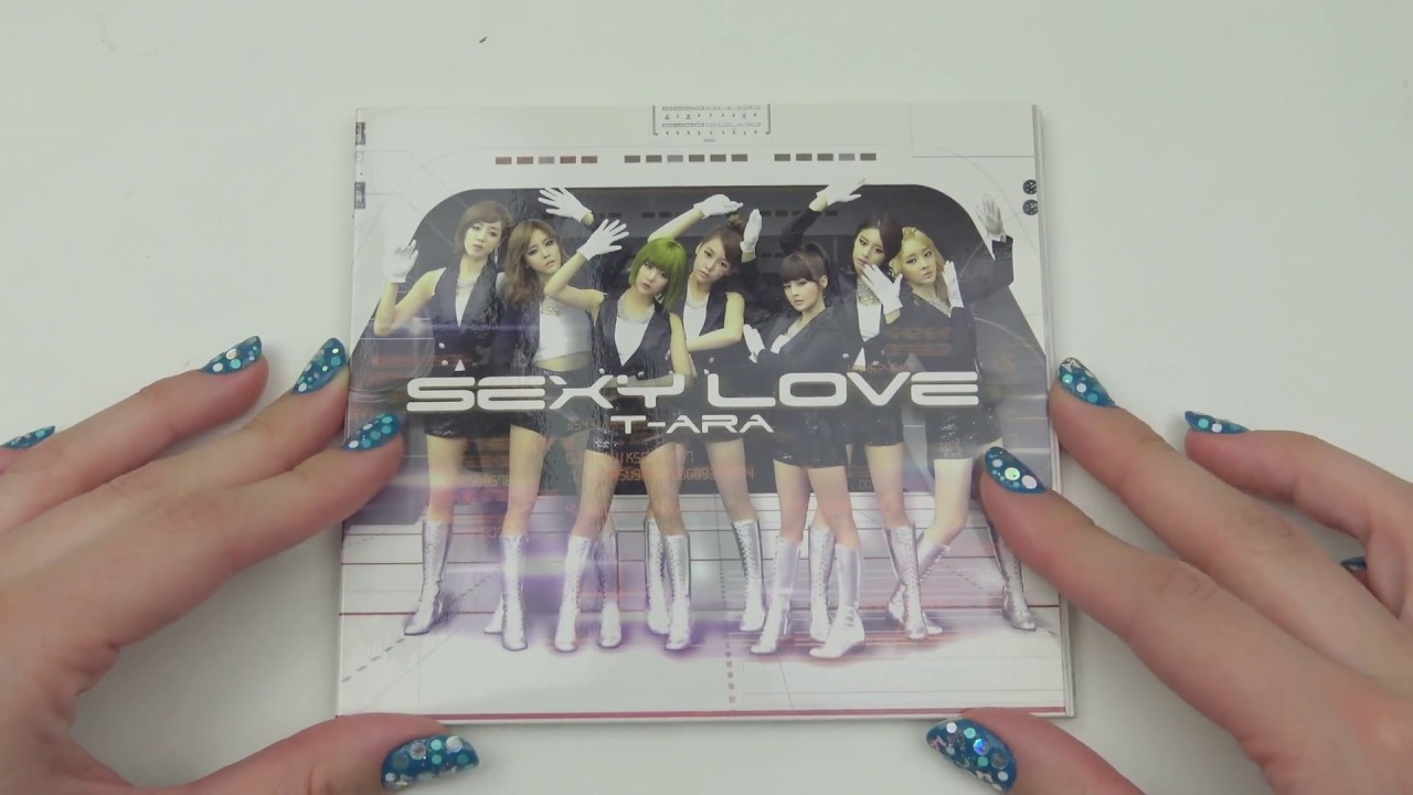 Unboxing T-ARA 5th Japanese Single Album Sexy Love [Limited Type A