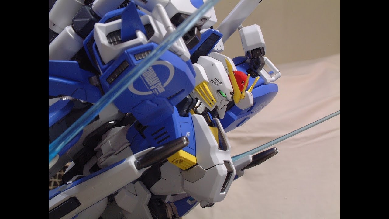 MG Ex-Sガンダムをディテールアップ＆全塗装で製作してみた - YouTube