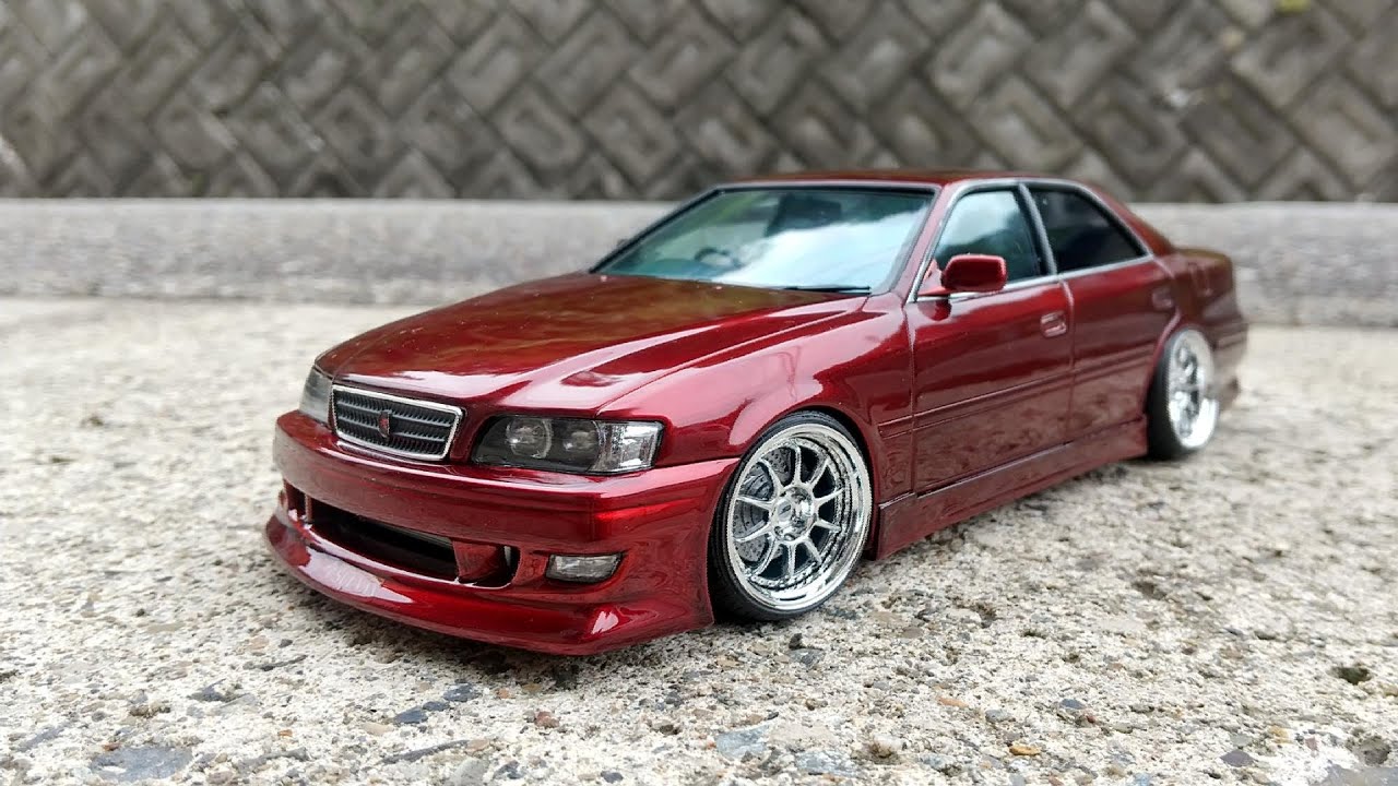 Scale Car Model Kit unboxing fullbuild Re-Take AOSHIMA 1/24 VERTEX