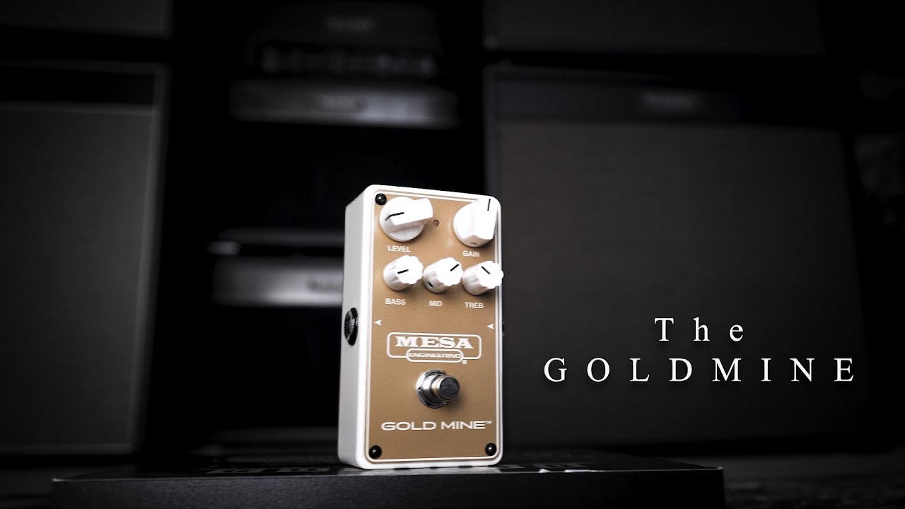 Mesa Gold Mine Pedal Demo - YouTube