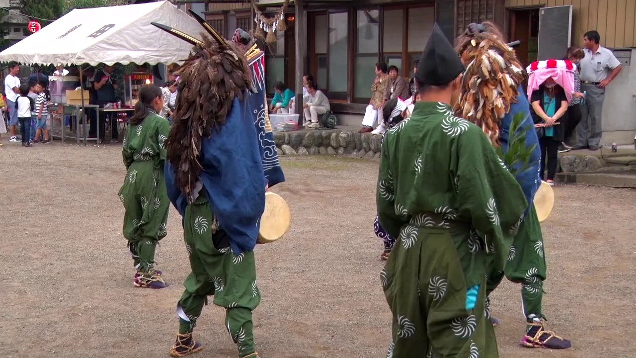 深谷市指定文化財 黒田ささら獅子舞 - YouTube