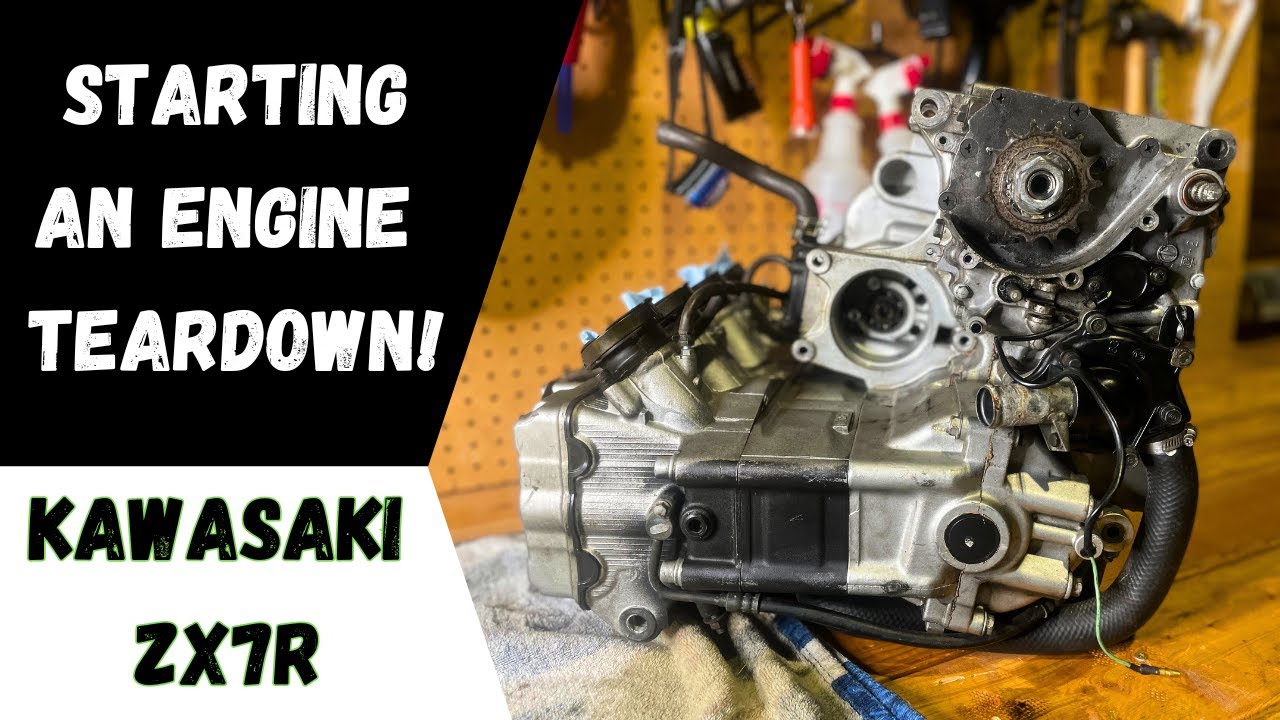 KAWASAKI ZX7R | STARTING ENGINE TEARDOWN - YouTube