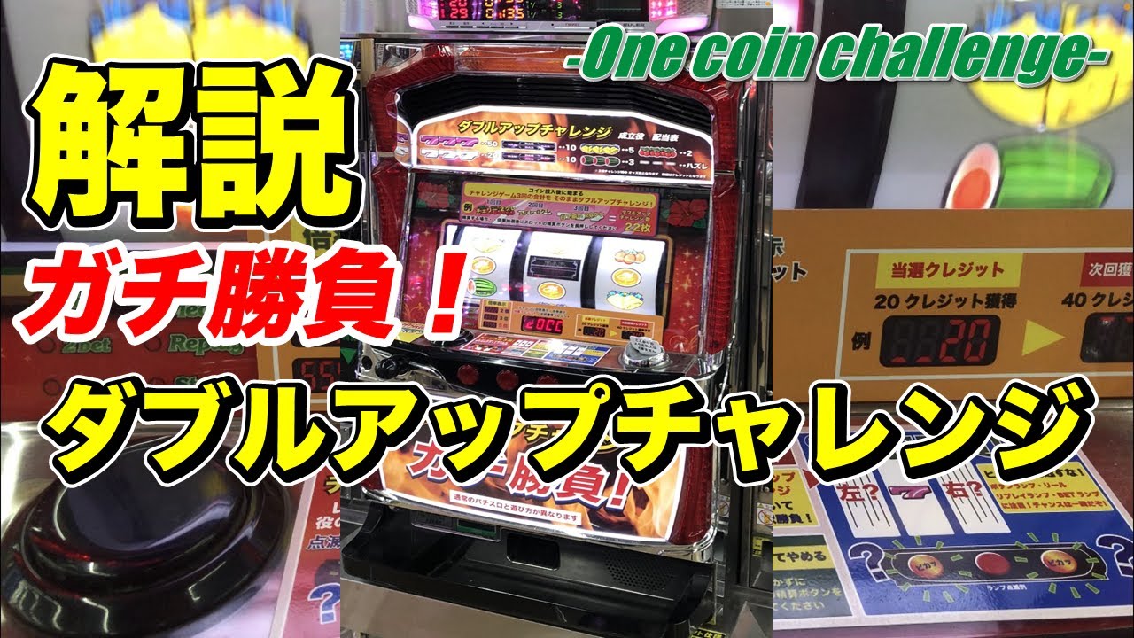 オリジナルパチスロ】東プロのダブルアップチャレンジを紹介&解説