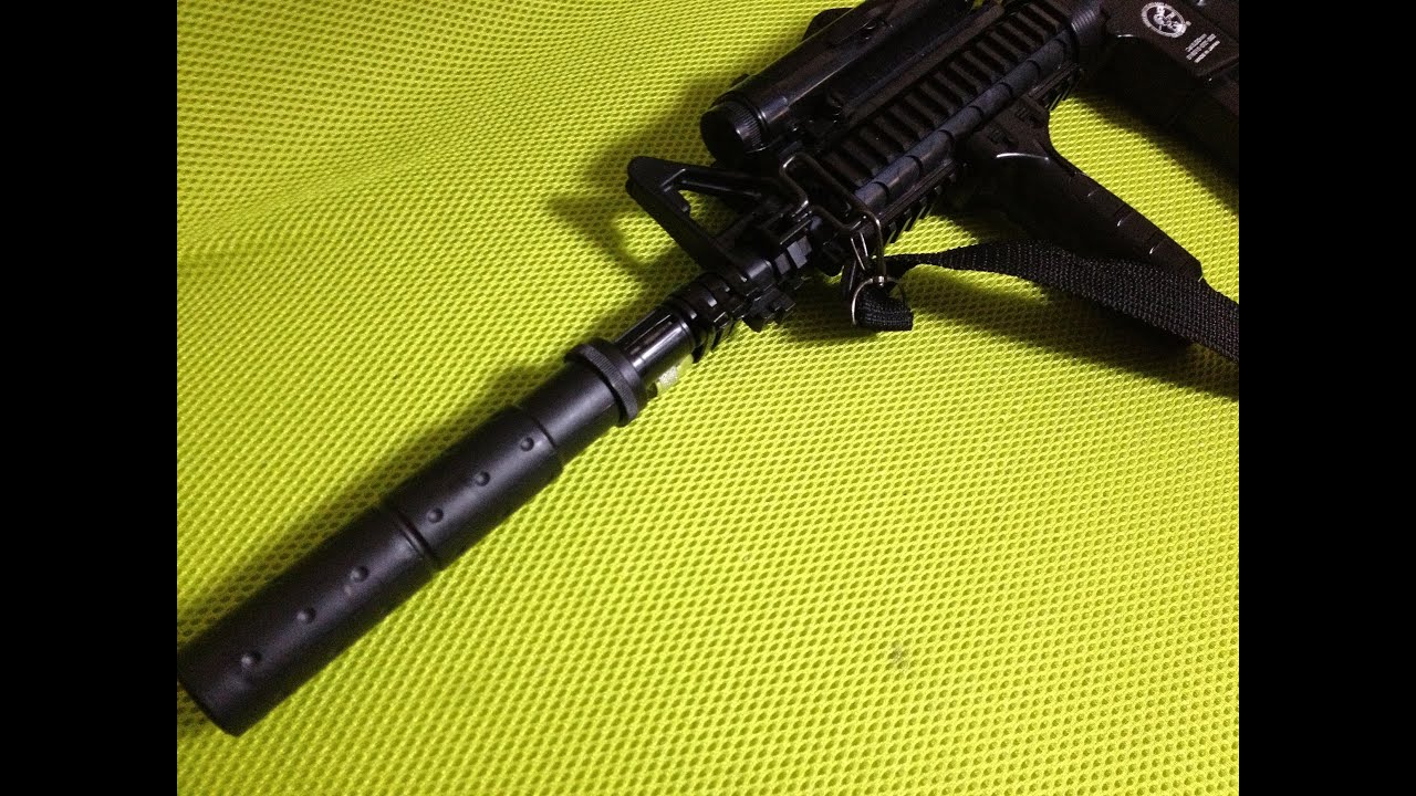 電動ガンボーイズ用のサイレンサーを作ってみた！ - YouTube