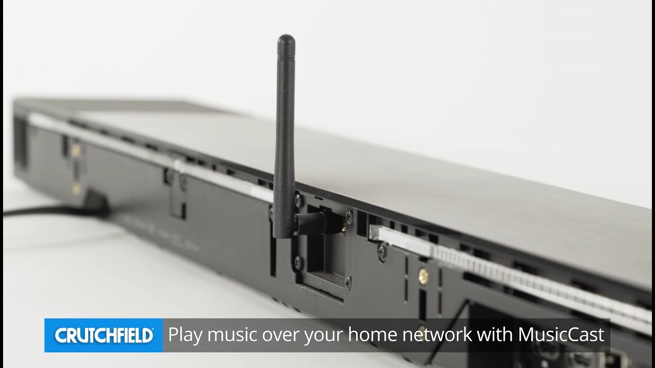 Yamaha YSP-1600 sound bar with MusicCast | Crutchfield video - YouTube