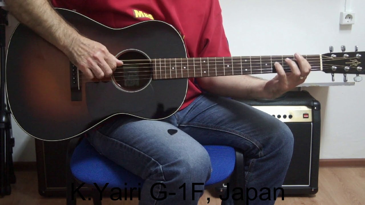 K.Yairi G-1F, Japan (Demo) - YouTube