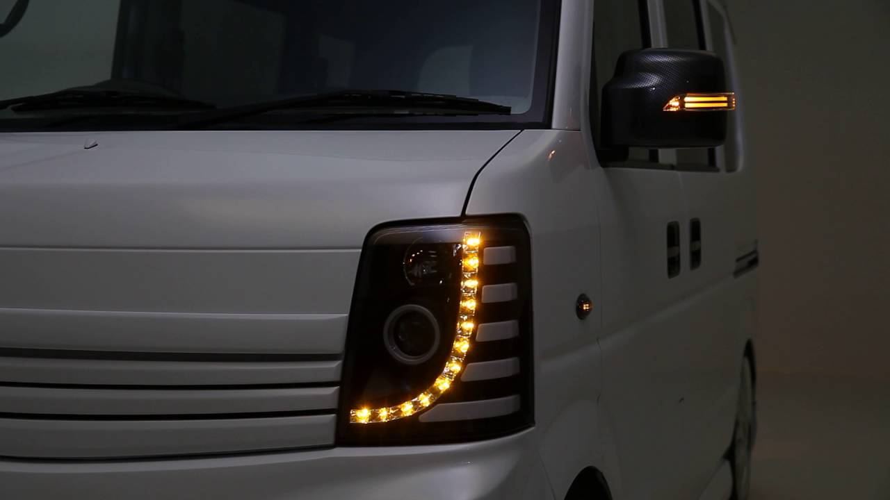 流星バージョン］DA64 エブリイ ワゴン/バンヘッドライトユニット