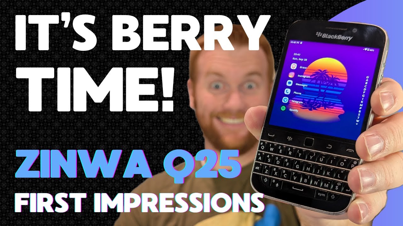 New BlackBerry Classic (Zinwa Q25) Hands-on & First Impressions