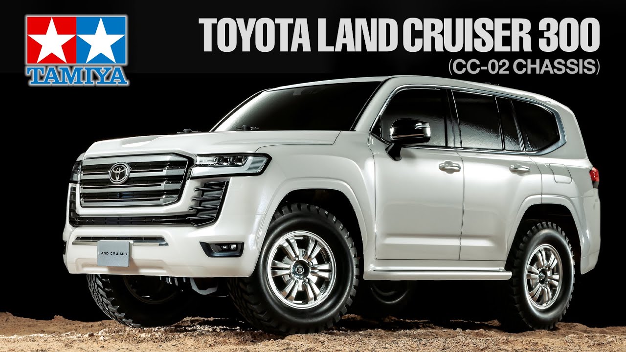 TAMIYA 1/10 R/C TOYOTA LAND CRUISER 300 (CC-02 chassis) タミヤ