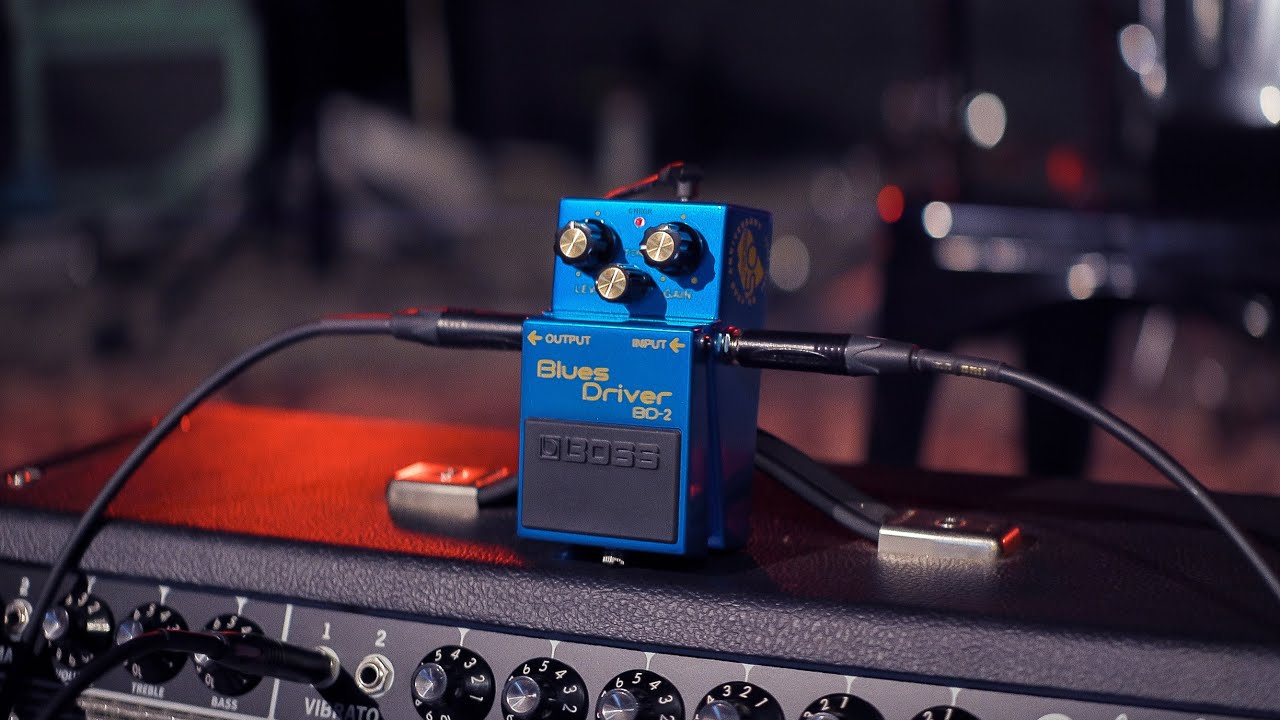 Boss 50th Anniversary Blues Driver BD-2 - Same Pedal But Sparkly