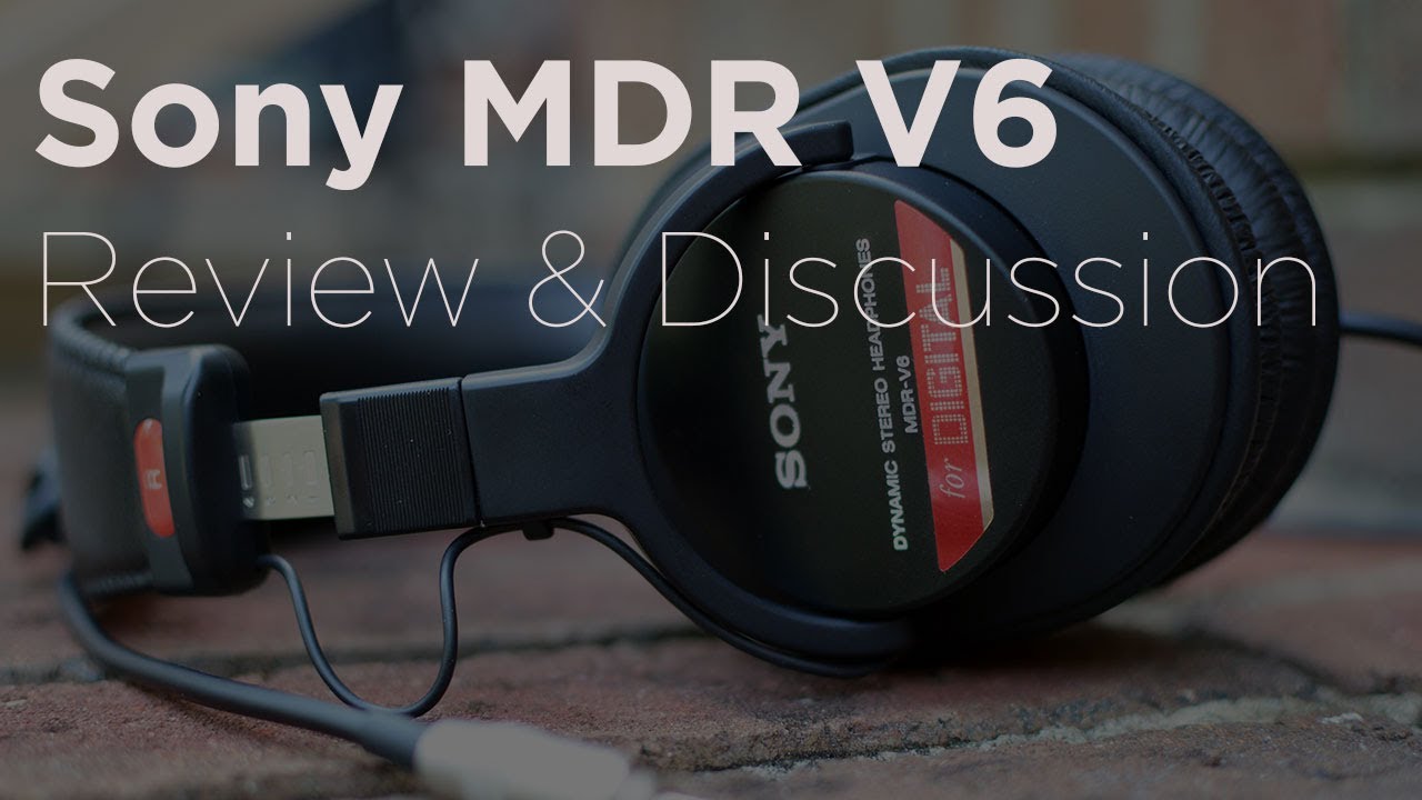 Sony MDR-V6 Review – Gone But Not Forgotten - Home Studio Basics